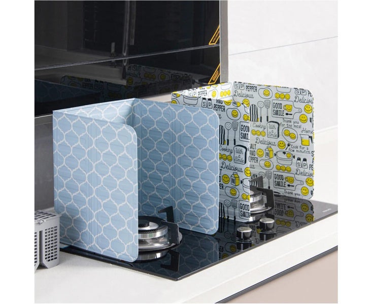 8Pcs Anti-Splatter Shield Screen Cover Pan Cooking Guard Frying Oil Splash Carousel 2