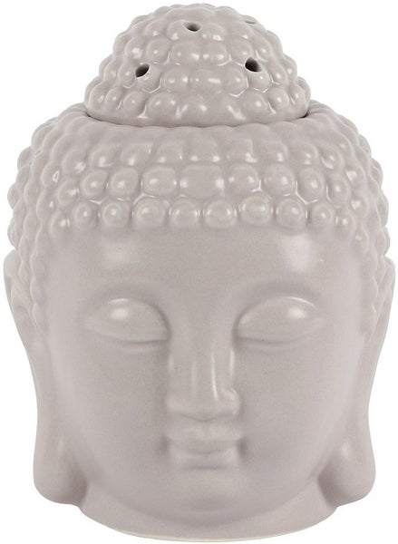 Small Grey Buddha Head Oil Burner Carousel 1