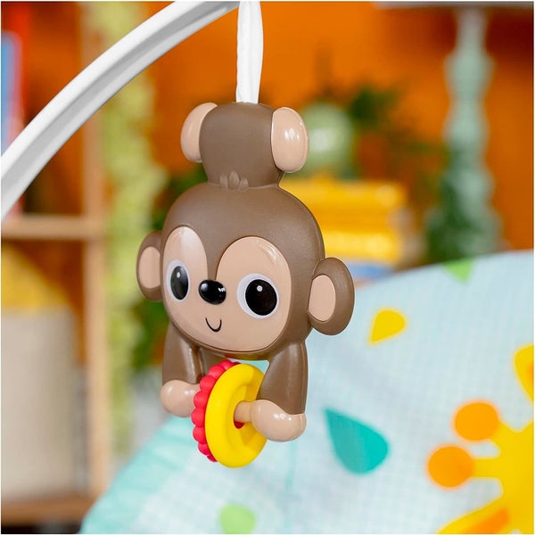 Bright Starts: Wild Vibes Infant to Toddler Rocker Carousel 5