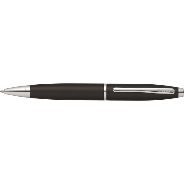 Cross Calais Ball Point Pen Office Writing Stationery Medium Nib Matte Black Carousel 1