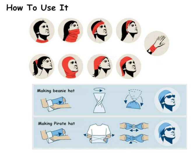 Cycling Riding Scarf Half Face Mask Carousel 2