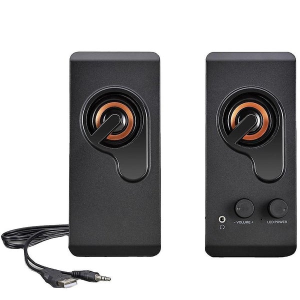 Computer Speakers Pc Speaker Stereo Sound Usb Powered Multimedia Speaker With Carousel 2