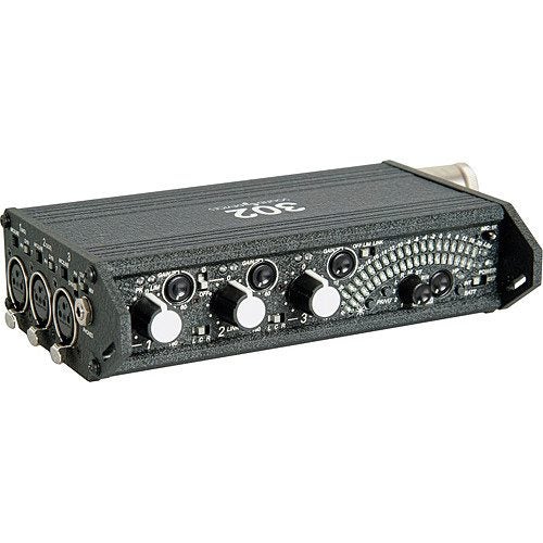Sound Devices 302 Portable Compact Production Field Mixer Carousel 1