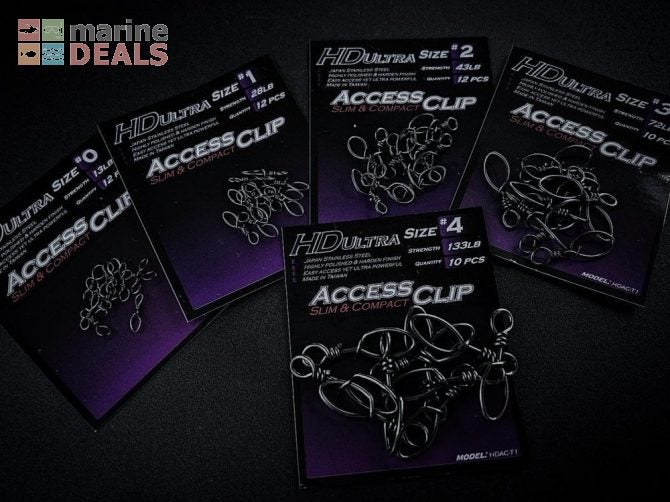 Ocean's Legacy HD Ultra Access Clips #3 72lb Qty … Carousel 2