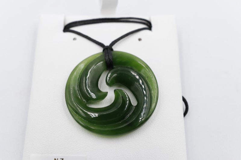 New Zealand Greenstone Koru Wheel Carousel 2