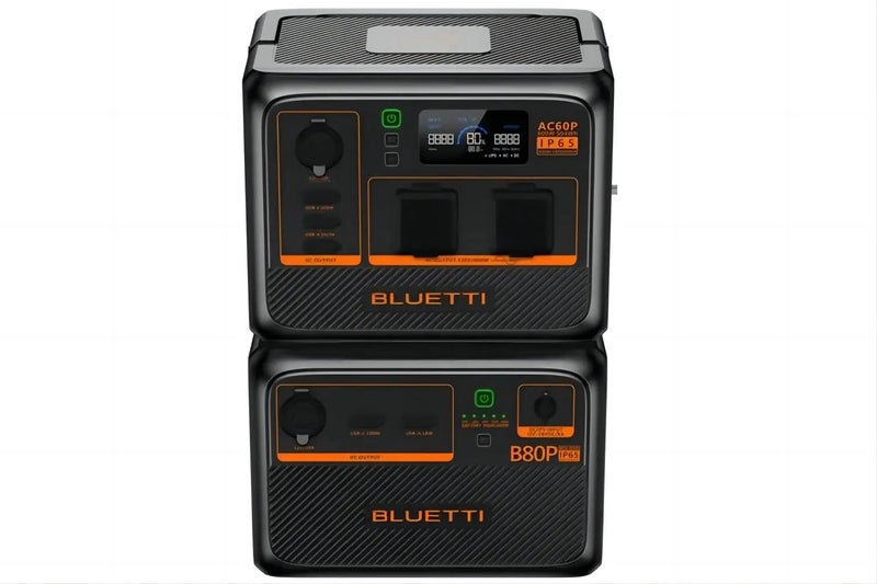 BLUETTI AC60P + B80P Portable Power Station Bundle (1310wh combinded) Carousel 1