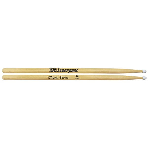 Liverpool - Classic Series Marfim Drumsticks - 5A Nylon Tip Carousel 1