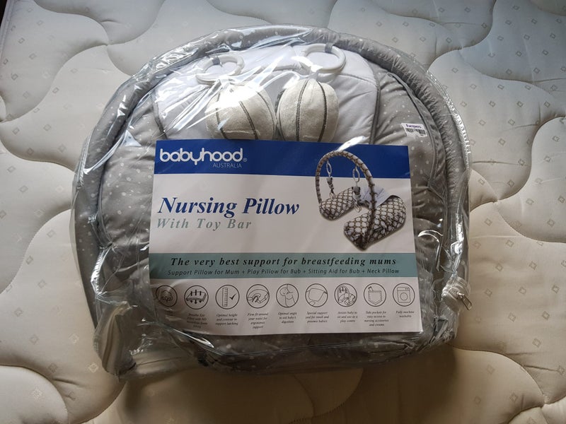 Brand New Nursing Pillow with Toy Bar Carousel 1
