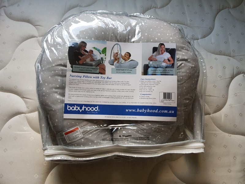 Brand New Nursing Pillow with Toy Bar Carousel 2
