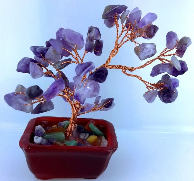 Gemstone Tree Small - Amethyst Carousel 1