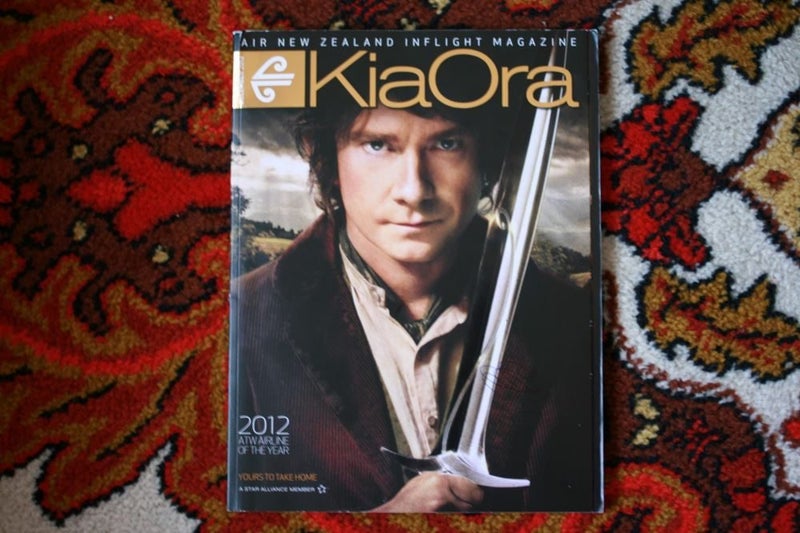 The Hobbit KiaOra magazine Carousel 1