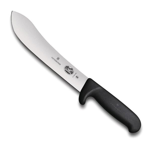 Victorinox Butchers Knife - 20cm, Safety Grip, Black Handle Carousel 1