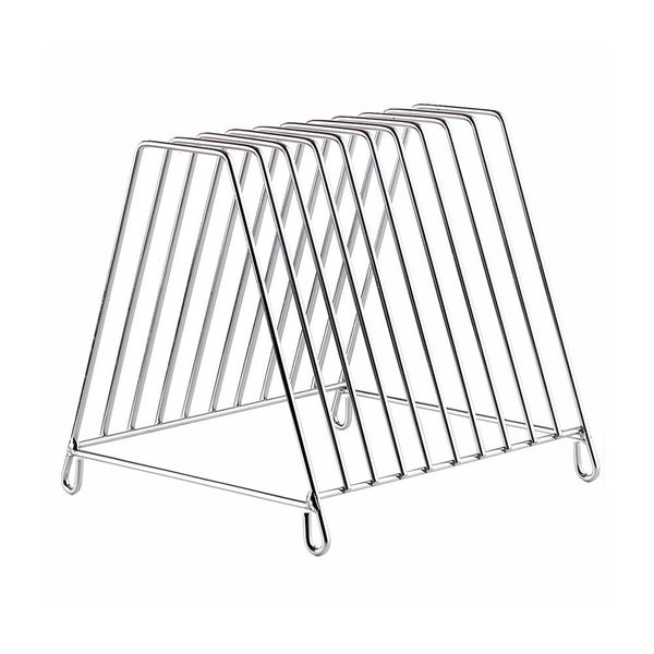 Chopping Board Rack 10 Slot Round Feet Carousel 1
