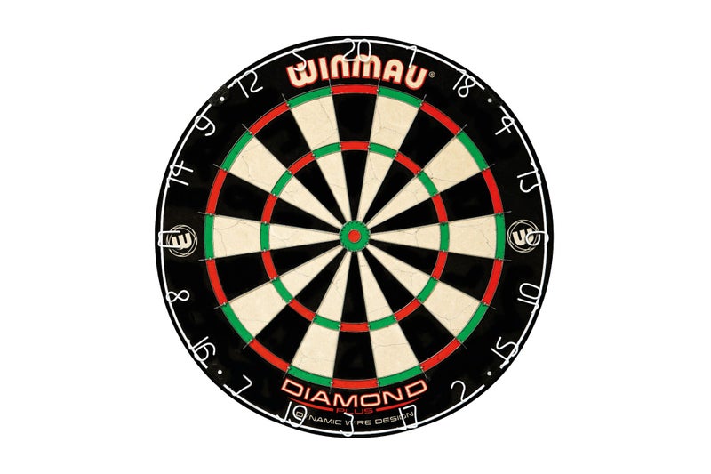 WINMAU Professional Dartboard Set - Diamond Plus Dart Board + Craft Beer Cabinet Carousel 2