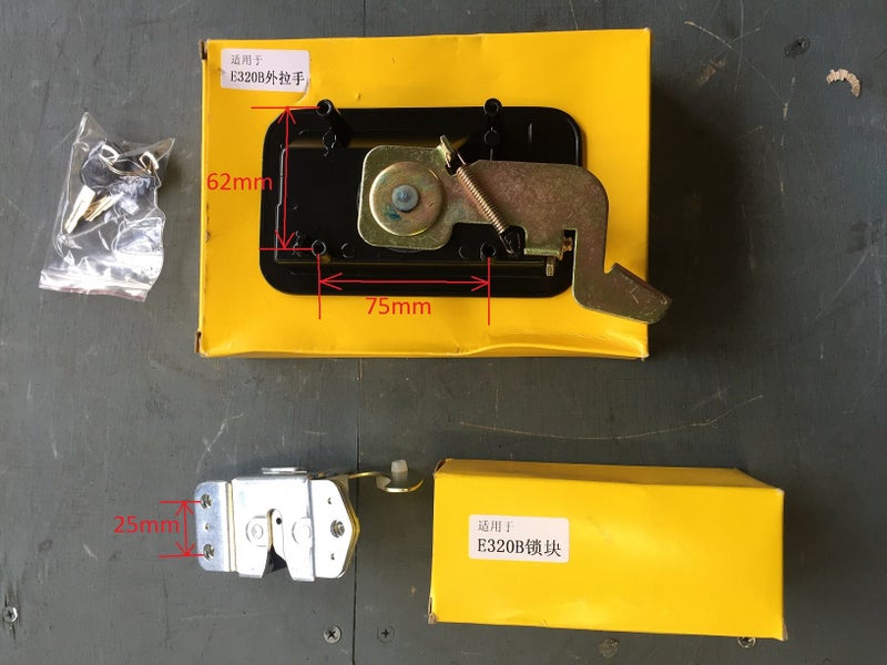 Driver Door Lock Assembly for CAT320B/C / EX -2/3 /5 PC -5/6/7/8 Carousel 1