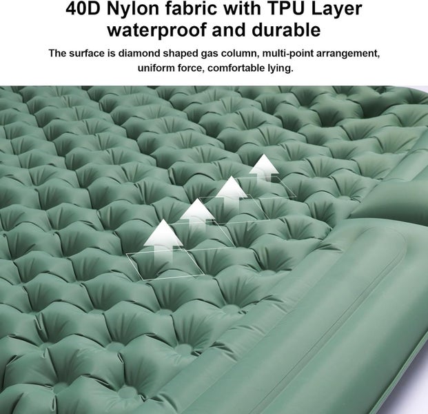 Inflatable Sleeping Mat Camping Hiking - Brand New NZ Stock Carousel 5