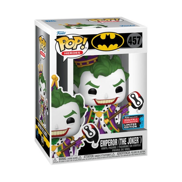 The Emperor (the Joker) 457 Funko Pop, 2022 NY Comic Con Fall Convention Carousel 2