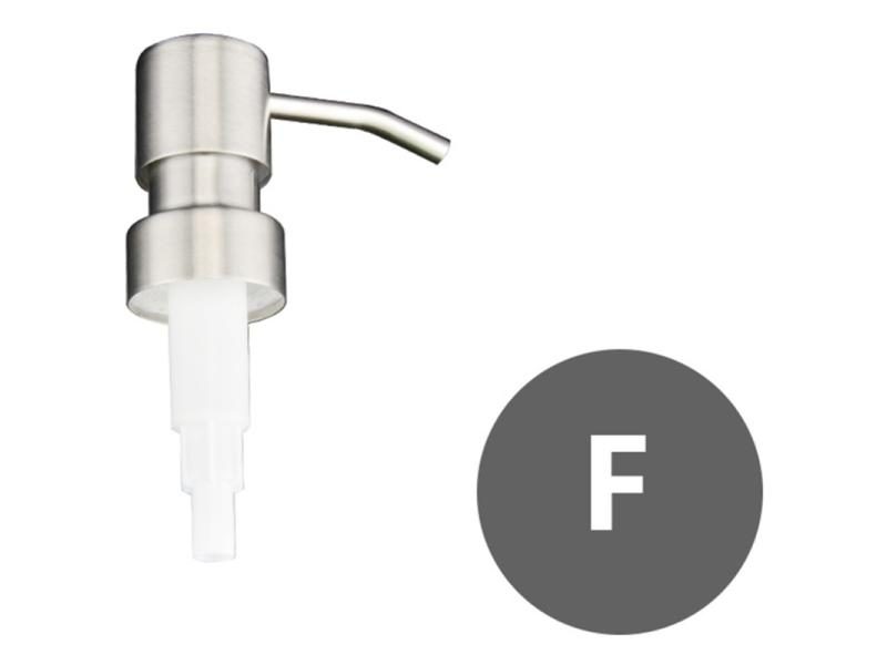 Lotion Bottle Dispenser Soap Dispenser Press Head 304 Stainless Steel For Carousel 1