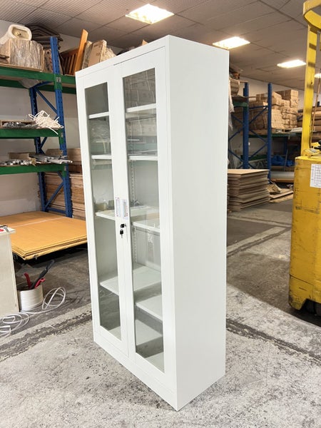 Brand new Display Glass cabinet --Grey Carousel 4