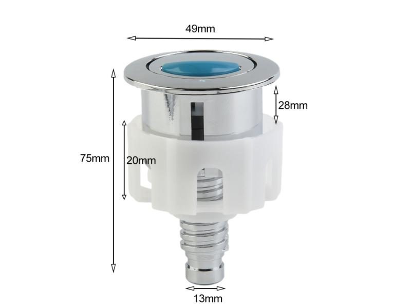 Toilet Tank Button Dual Flush Water Saving Carousel 1