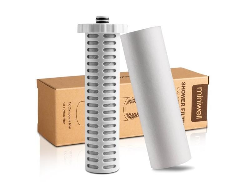 Replacement Filter Cartridge Combination 2 PC In 1 Pack For Shower Water Filter Carousel 1