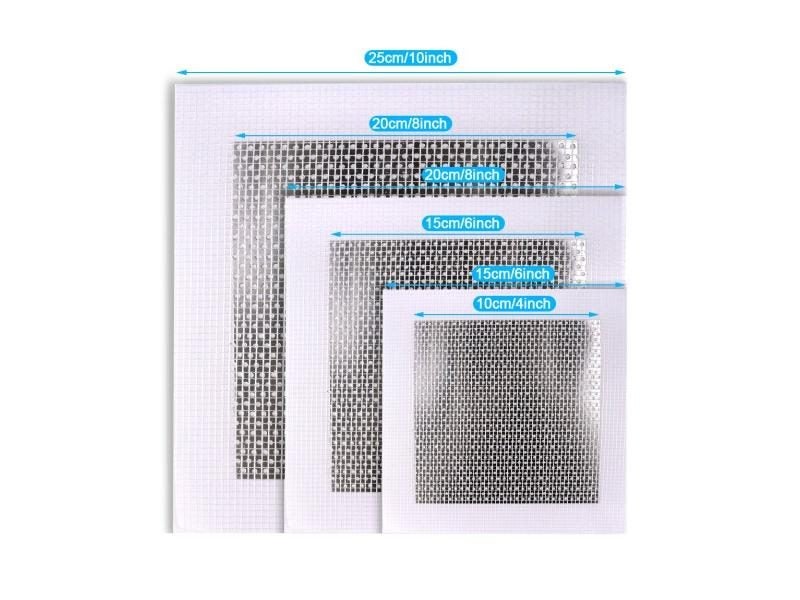 3pcs Drywall Repair Kit 4 6 Inch Fiber Mesh Metal Patch Carousel 1