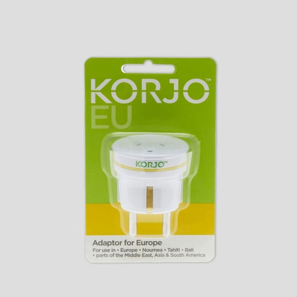 Kathmandu Korjo Travel Adaptor Plug Europe Carousel 2