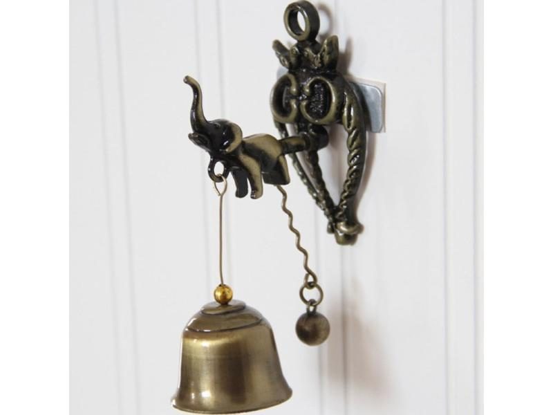 Animal Wind Chime Magnetic Doorbells For Living Room Garden Window Door Metal Carousel 2