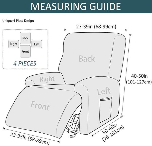 Recliner Chair Cover Armchair Protector 3649241 Carousel 2