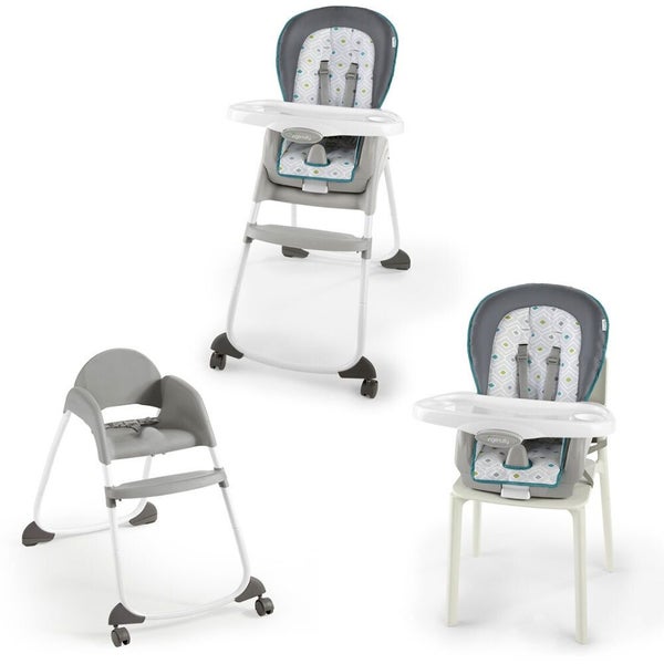 Ingenuity Trio 3-In-1 High Chair Baby Booster Seat Toddler Classic Chair Nash Carousel 1