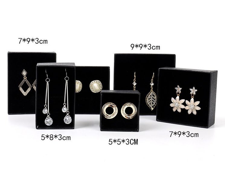 NEW 1PC Gypsophila DIY Jewelry Box Packaging Gift Ring Necklace Gift Box Carousel 3