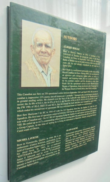G/C A. U. " Bert " Houle DFC and BAR Canada Ace Profile. SIGNED LIMITED EDITION Carousel 2