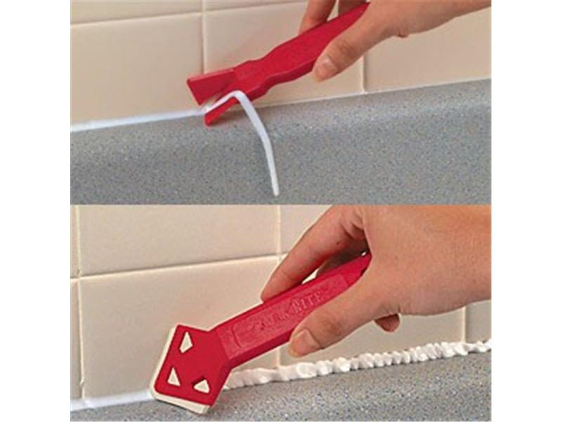 Mini Handmade Scraper Tools Sealing Strip Bathroom Shower Sink Bath Caulk Tape Carousel 1