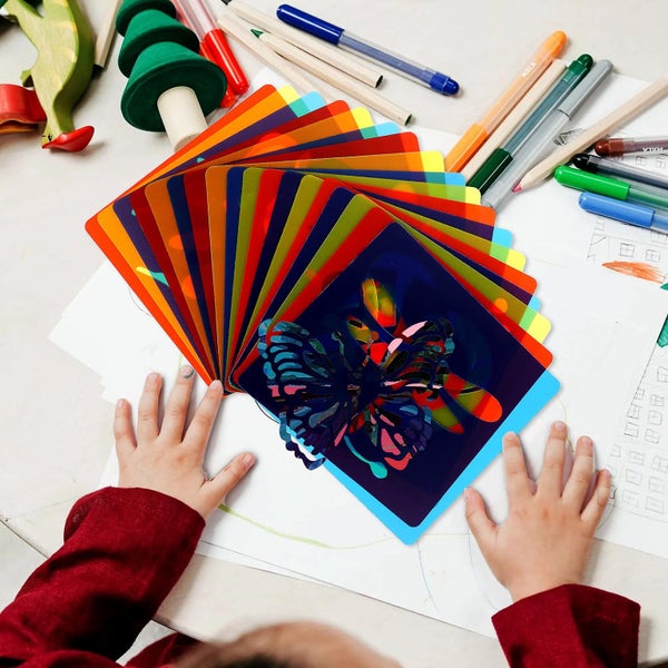 18pcs Animal Pattern Templates Hollow Painting Template Diy Drawing Templates Carousel 4