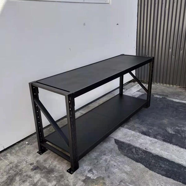 Heavy Duty Shelves / Workbench 90CM(H) 200CM(W) 60CM(D )300KG per level64532683673219110