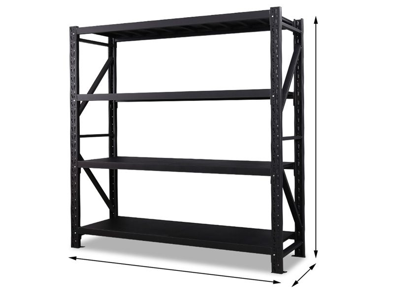 Starter Bay BALCK 1.6x2x0.5 STORAGE SHELVING Carousel 8