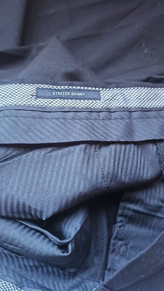 H BROTHERS SUIT BUSINESS 2 BUTTON FULLY LINED KERCHEIF POCKET & BUTTON HOLE Carousel 5