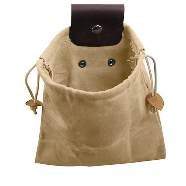 Canvas Foraging Pouch Garden Fruit Picking Bag green Carousel 1