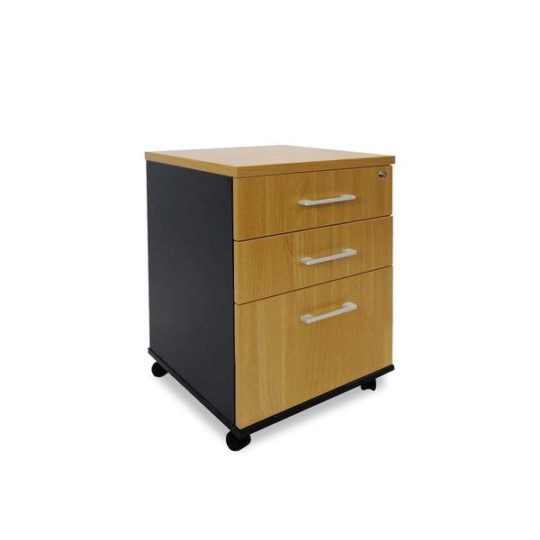 Mobel Delta 2-Drawer and File Mobile Storage Unit Carousel 1