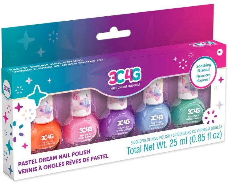 Pastel Nail Polish - Pack of 5 Carousel 2