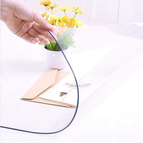 1.5mm Clear Pvc Table Cover Protector Waterproof Table Pad60*120cm Carousel 2