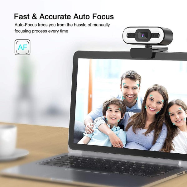 1080p Full Hd Webcam With Microphone For Streaming Computer Carousel 4