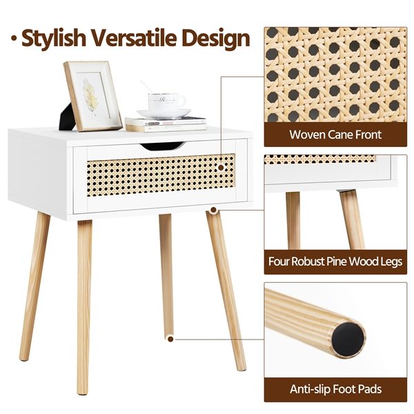 Sofa Side End Table Nightstand Carousel 6