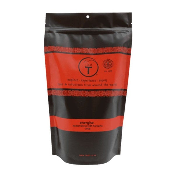T Leaf T Energise With Turmeric & Horopito 250g Foil Pouch Carousel 1