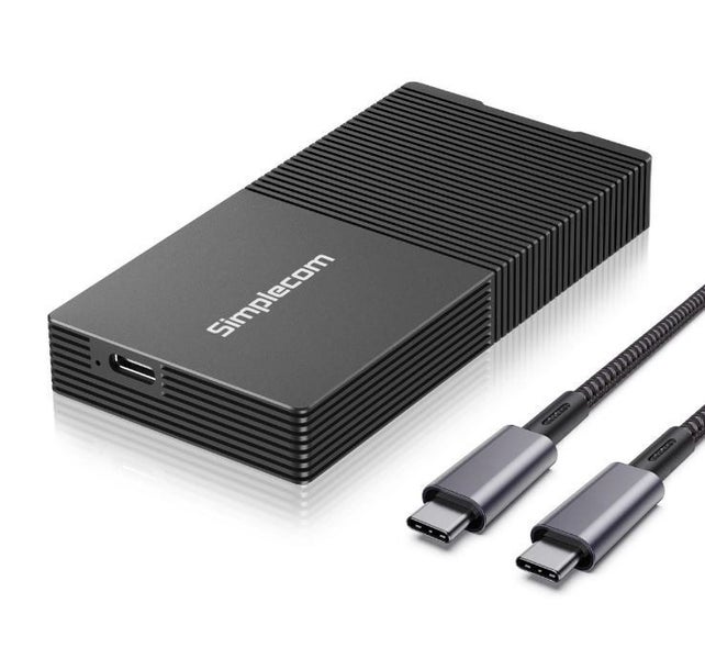 Simplecom SE640 USB4 to NVMe M.2 SSD USB-C Enclosure 40Gbps Carousel 1