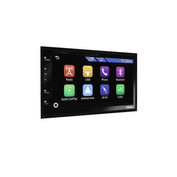 CLARION Car Head Unit 6.8" double din mechless AV receiver with Bluetooth Carousel 1