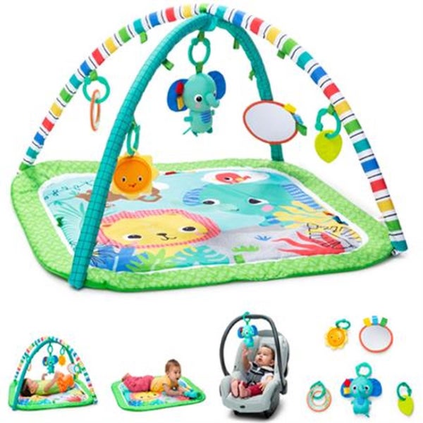 Bright Starts Wild Wiggles Activity Gym Carousel 1