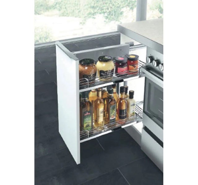 Pull-out Spice Rack Right Opening for 200mm Cabinet Carousel 1