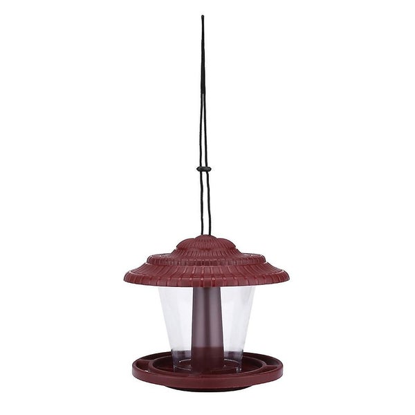 Wild Bird Feeder Hanging Garden Yard Outside Decoration Bird Food Distributor Carousel 1