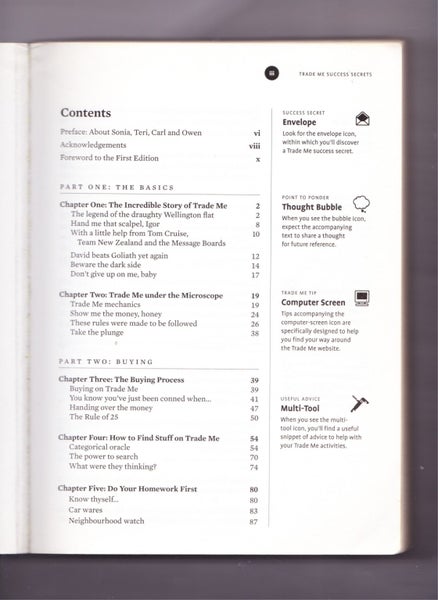 TRADE ME – SUCCESS SECRETS - Rare Book - a Guide from the Recent Past Carousel 2